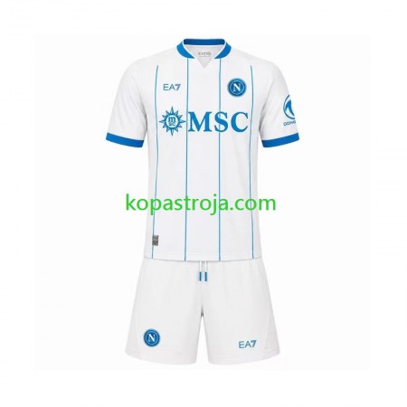 Billiga Fotbollströjor SSC Napoli Barn Borta tröja 2026/27 Kortärmad